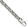 thumbnail image 1 of Stainless Steel Bracelet Contemporary Link, Other mm 8.5 in Chisel Polished 8 Fancy Link, 1 of 5