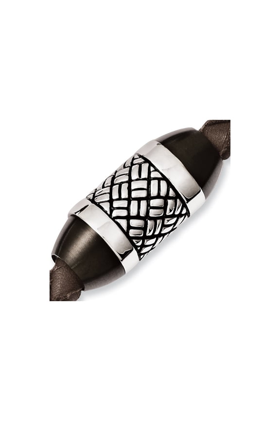 Stainless Steel Bracelet Interchangeable Men's mm in Spinner Bead