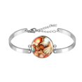 Stainless Steel Bracelet Polished Chain with Adjustable Lobster Clasp