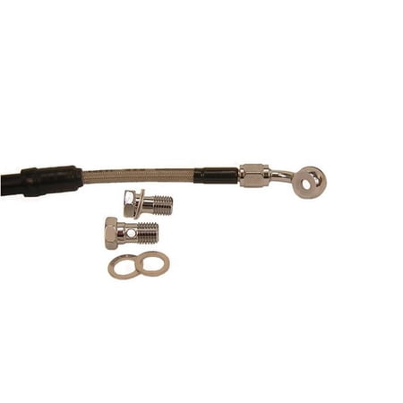 Stainless Steel Braided Brake Line Cable Hose Rear For Yamaha 2007-2013