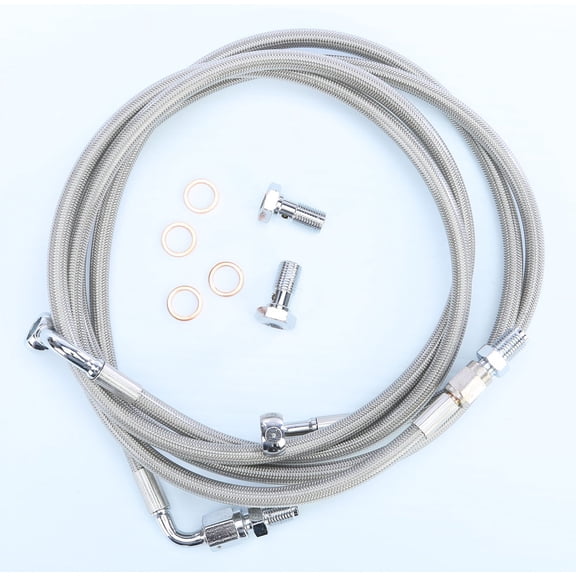 Stainless Steel Braided Rear Brake Line