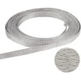 Stainless Steel Braided Tape Expandable Braided Cable Sleeve Knitting