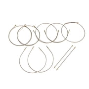 Stainless Steel Brake Line Kit. All Lines Cut To Length And Flared With Correct Fittings - Just Bend Them Into Place The Stop Shop SS-167