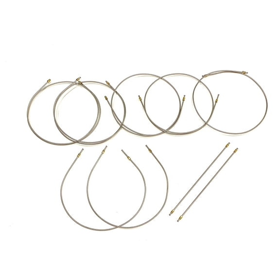 Stainless Steel Brake Line Kit. All Lines Cut To Length And Flared With Correct Fittings - Just Bend Them Into Place The Stop Shop SS-203