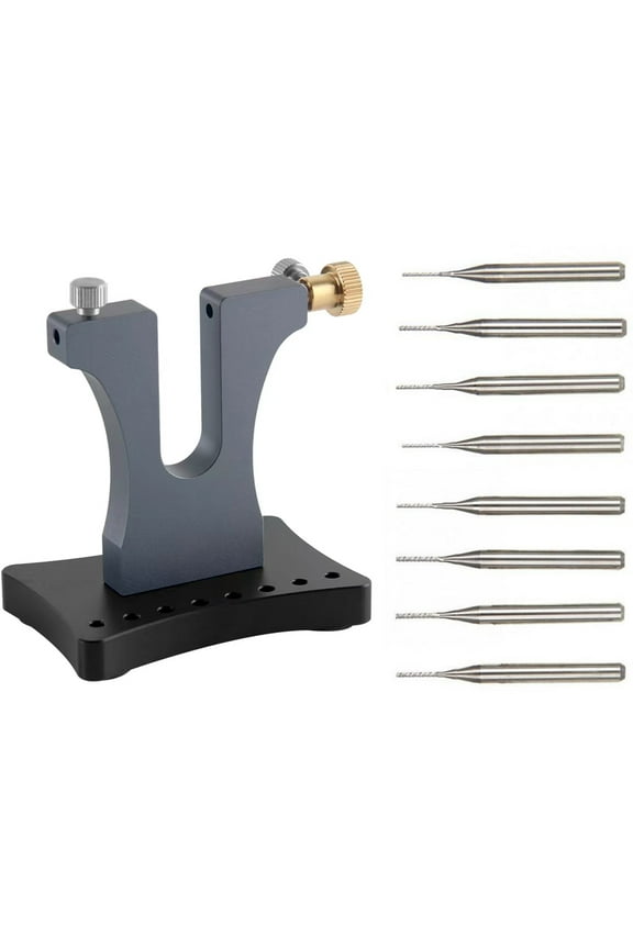 Stainless Steel Broken Damaged Screw Splint Extractor for Watch Movement with 0.6/0.7/0.8/0.9MM Repair Tool Accessories