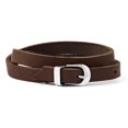 thumbnail image 1 of Stainless Steel Brown Leather Bracelet, 1 of 7