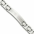 thumbnail image 1 of Stainless Steel Brushed And Polished 8.25In Id Bracelet (8.25 X 12) Made In China -Jewelry By Sweet Pea, 1 of 8
