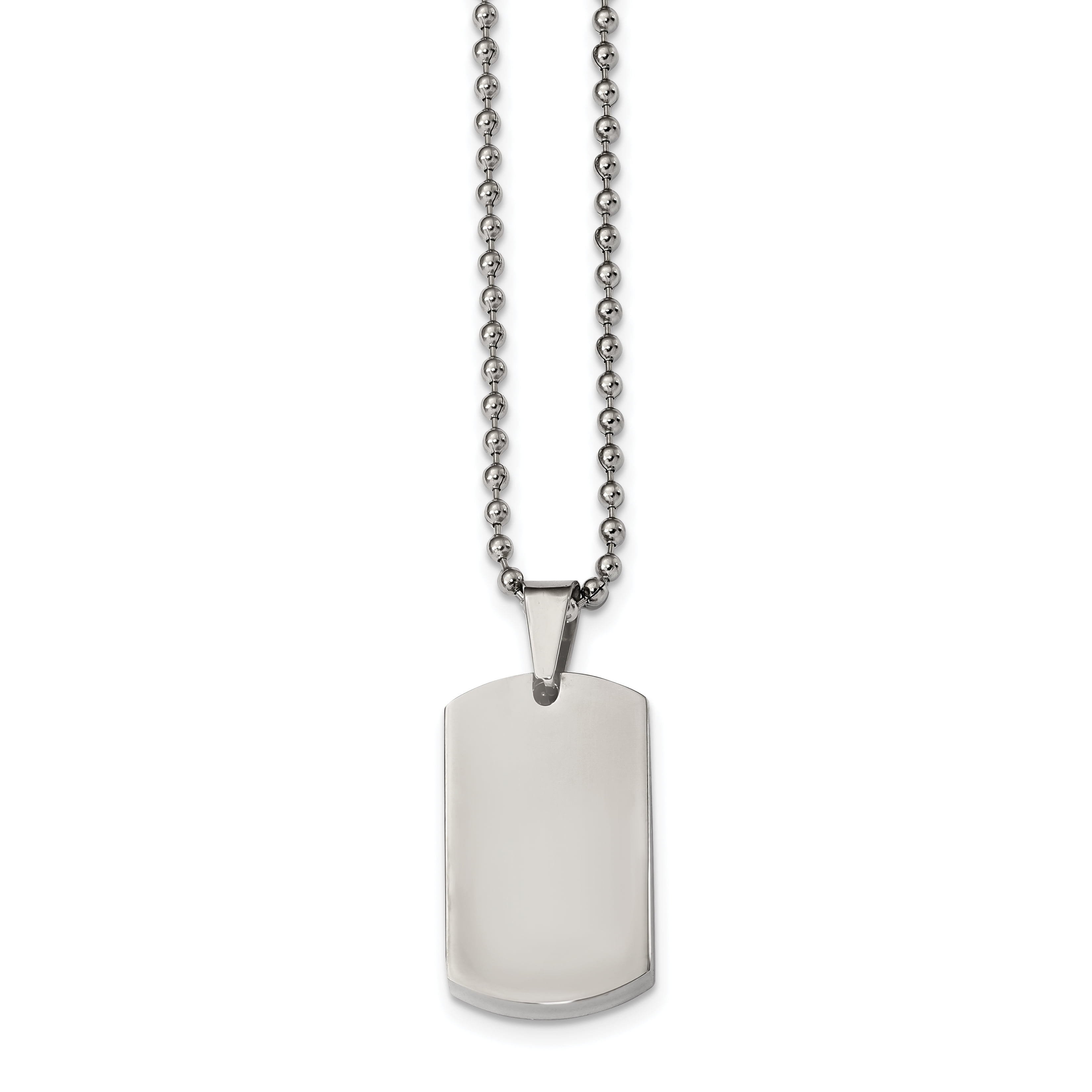 YUTIPGER Sublimation Blank Necklaces Metal Pendant Base with Clasp