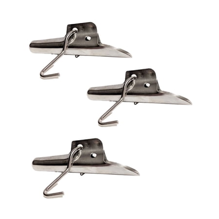 Stainless Steel Bucket Spile (Spout) with Hook (Pack of 3)