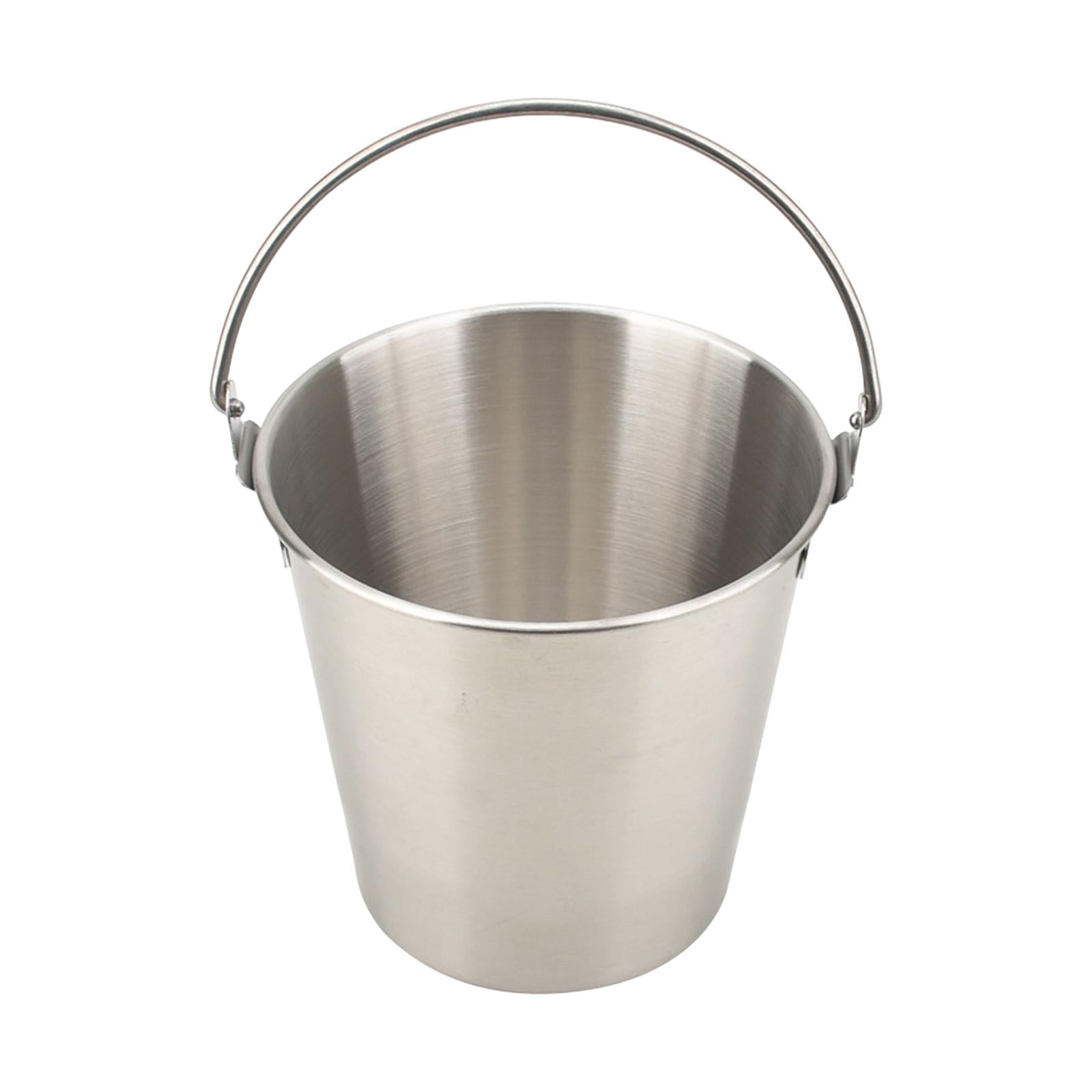 Stainless Steel Bucket Storage Bucket Drinks Bottle Cooling Container ...