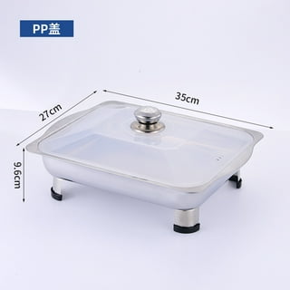 Food and Plate Warming Tray, Electric Food Warming Tray for Buffet Serving  Multifunctional Food Warmer Plate Hot Plate Keeps Food Hot Warming Serving  Tray Restaurants Events Home Dinners - BW601 