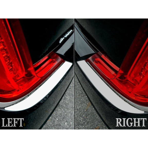 Stainless Steel Bumper Cap Trim 2Pc Fits 2018-2019 Cadillac XTS BC58245 QAA