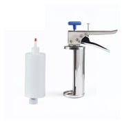 Stainless Steel Burger Sauce Gun Salad Dressing Dispenser 10g 20g Hamburger Jam Filler Bottle Squeezer Burgers Shop Equipment ,Easy to Use