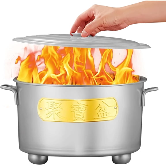 Stainless Steel Burn Barrel - Outdoor Incinerator for Yard Waste, Paper, Wood - Heavy-Duty Burn Cage with Air Vents for Campfire, Bonfire & Farm Use(Silver)