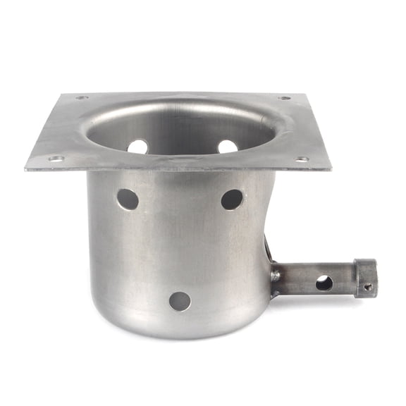 Stainless Steel Burn Pots Grills Accessory Portable Burn Pots Replacement Parts For Functional Pellet Grills