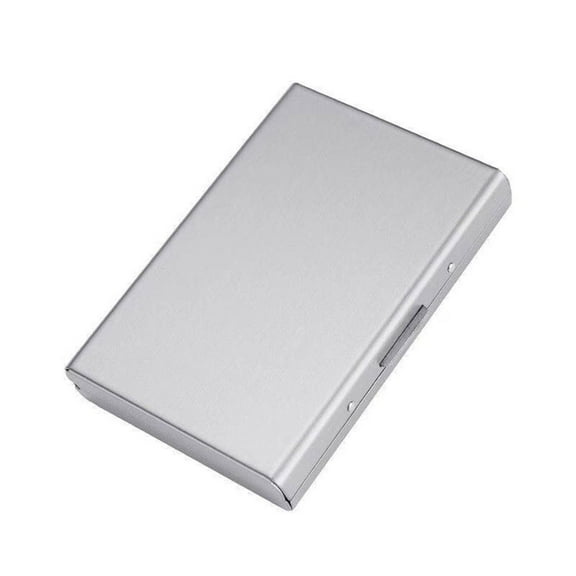 Stainless Steel Business Card Holder Blocking Credit Cards ID for Case Bag Wallet for Women Men