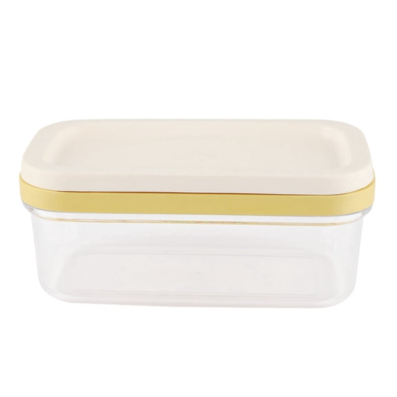 Stainless Steel Butter Box Cheese Container Keeper with Cutting Net Food Storage Box for Kitchen, 6.7 x 3.9 x 2.8 Inches / 17 x 10 x 7 cm