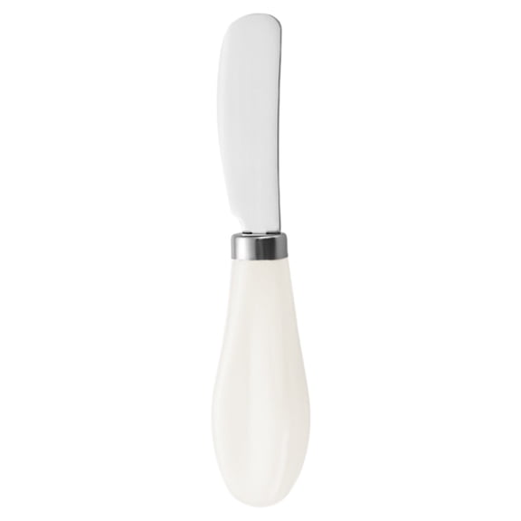 Stainless Steel Butter Knife with Ceramic Handle, Elegant Jam and Cheese Spreader for Bread, Toast, Daily Kitchen Use, Versatile Spreading Tool