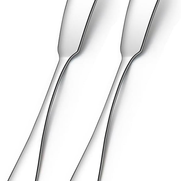 -Stainless Steel Butter Knives, Cheese Knives, Butter Spreader for Kitchen Restaurant Party,Set of 2
