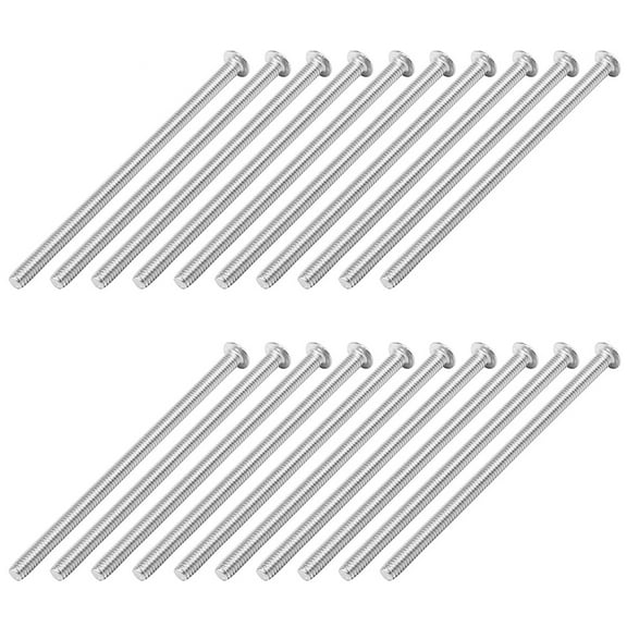 Stainless Steel Button Screw, Hex Socket Bolts Type: / 4mm Bolt Size: x 75mm Your Pack Quantity:20