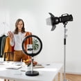 thumbnail image 1 of Stainless Steel C Stand Max Height 10.83 ft/330 cm for Studio Lighting, Photography and Film, 1 of 11