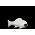 thumbnail image 1 of Benzara Aesthetic Ceramic Bowfin Fish Figurine- White- Benzara, 1 of 1