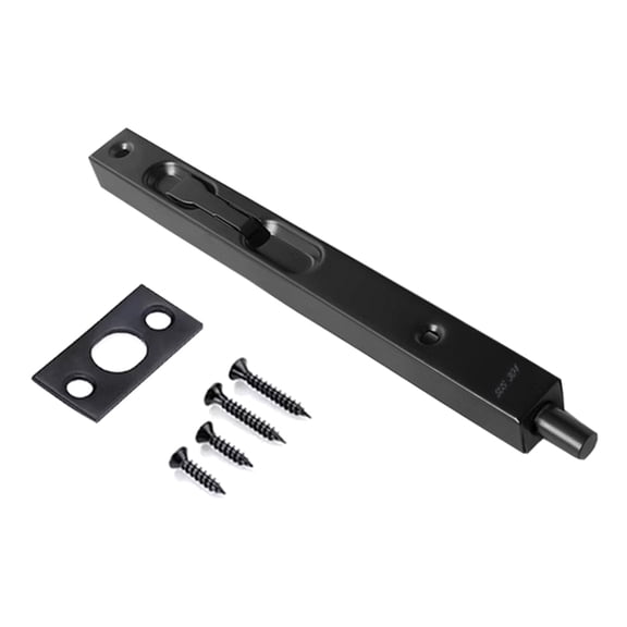 Stainless Steel Cabinet Door Bolt Sliding Lock Systems For French Doors 7Inch Length Flush Bolt French Door Lock