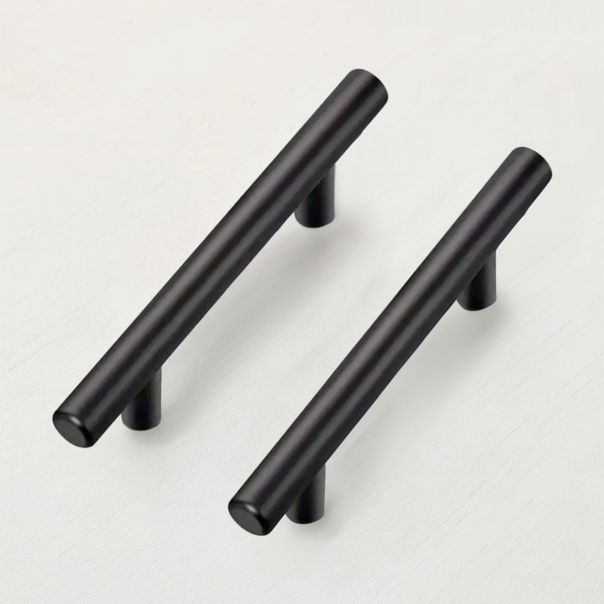 Stainless Steel Cabinet Handle Pull – 5 Inch, Modern T-Bar Design, Brushed Finish, 3 Inch Hole Center