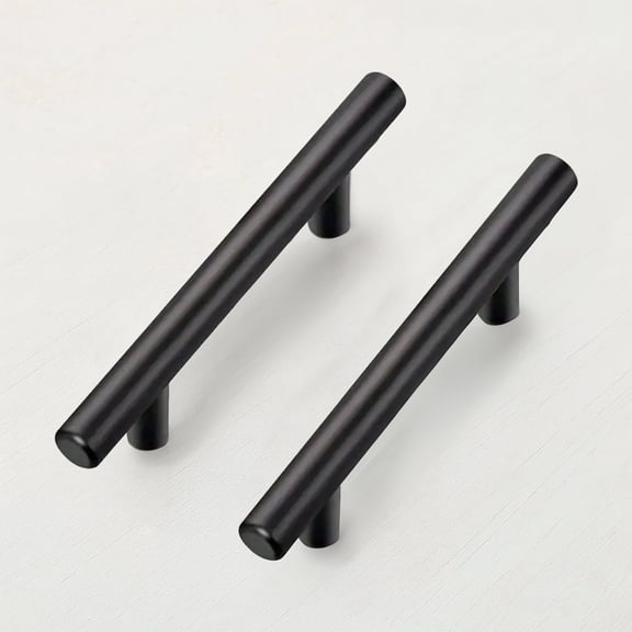 Stainless Steel Cabinet Handle Pull – 5 Inch, Modern T-Bar Design, Brushed Finish, 3 Inch Hole Center