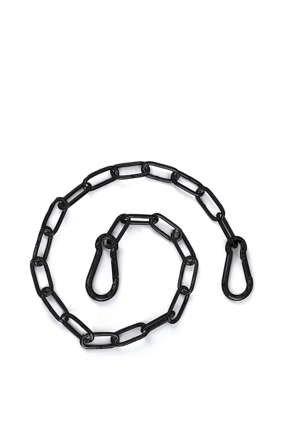Stainless Steel Cable Extension Chain with Snap Hooks for Home Gym Pulley System Workout Lifting and Fence Gate Security, 23 Inch