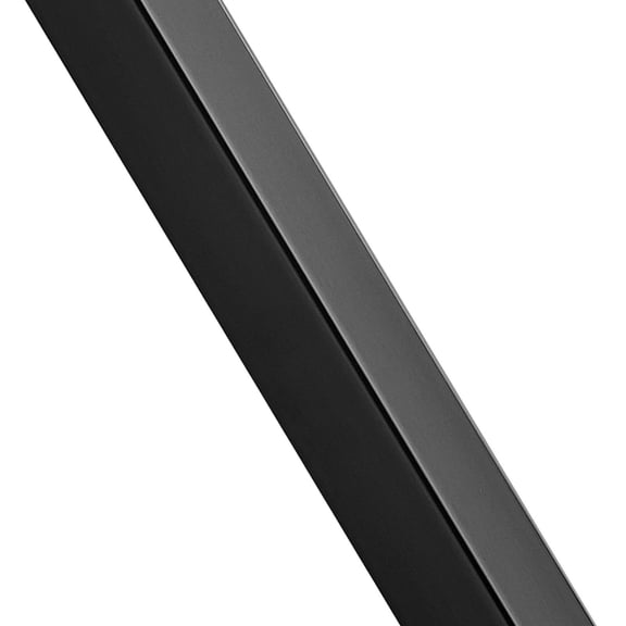 Stainless Steel Cable Handrail Post 36 x 1.5 x 1.5 Inch for Deck Stair Railing, Brushed Finish, DIY Picket with Mount Bracket, Black