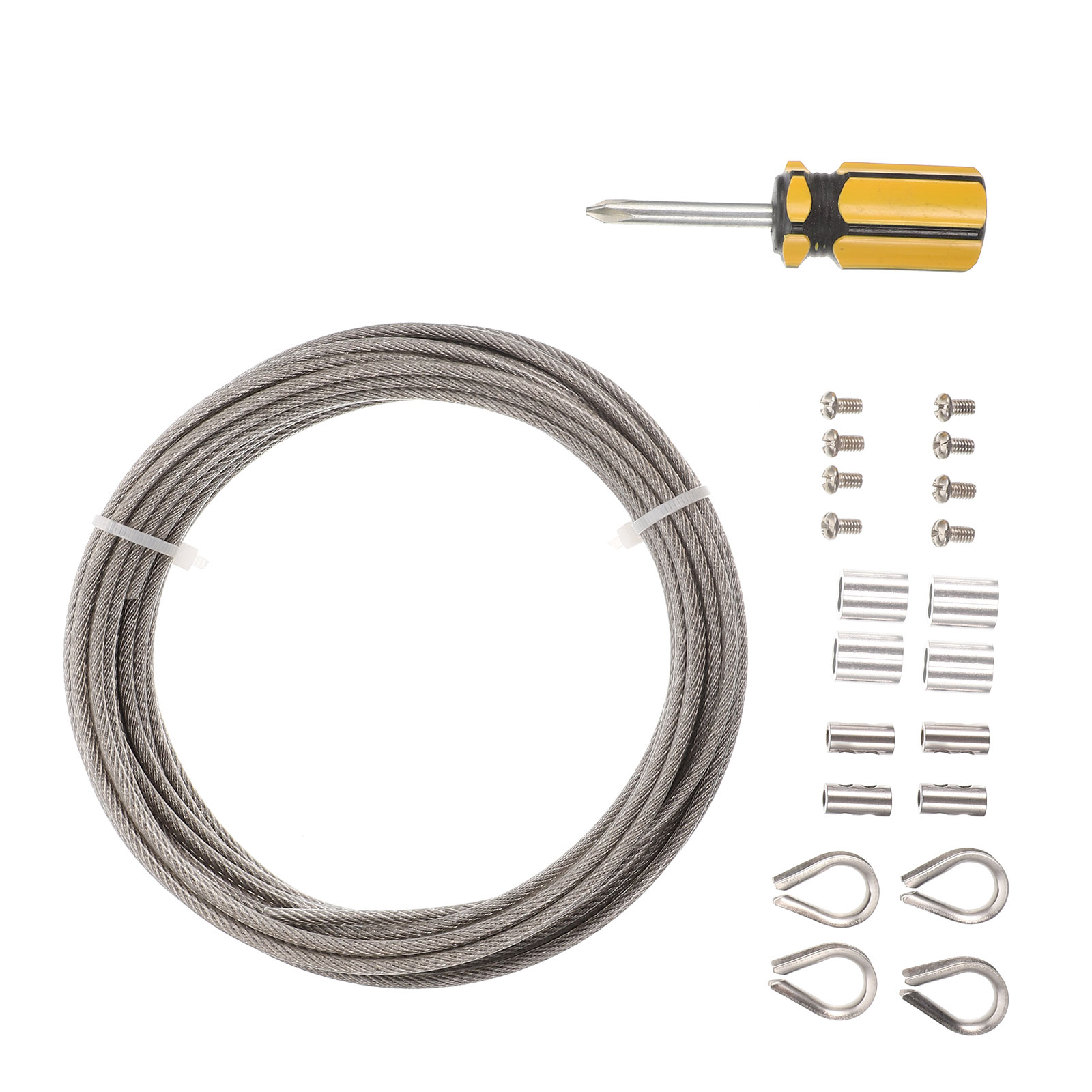 Stainless Steel Cable Kits for Railing Wire Rope Outdoor Tent Curtain