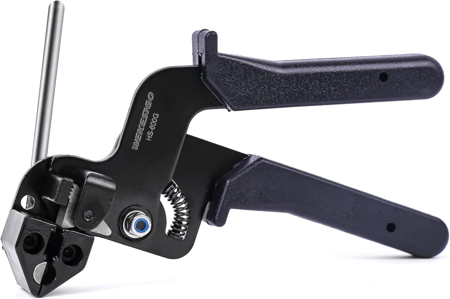 Stainless steel tie gun-heavy duty tie fastening tool, with tensioning and cutting functions, ideal for industrial, automotive, and home use