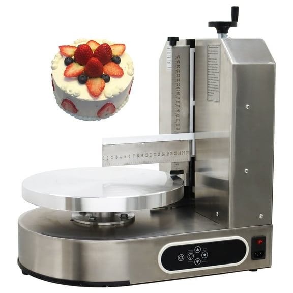 Stainless Steel Cake Cream Spreading Coating Smearing Machine Electric Cake Erasing Machine