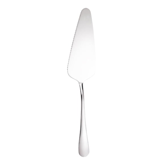 Stainless Steel Cake Cutter Dessert Spatula with Serrated Edge for Kitchen Baking and Serving - Essential Tool for Home Cooks and Baking Enthusiasts(Silver)