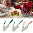 thumbnail image 1 of Stainless Steel Cake Cutter | Ergonomic Handle | Adjustable Slicer for Cakes Pizzas and Pastries | Comfortable Grip Design | Multipurpose Dessert Tool | 1 Piece, 1 of 5