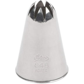 Stainless Steel Cake Decorating Closed Star Pastry Tube by Ateco