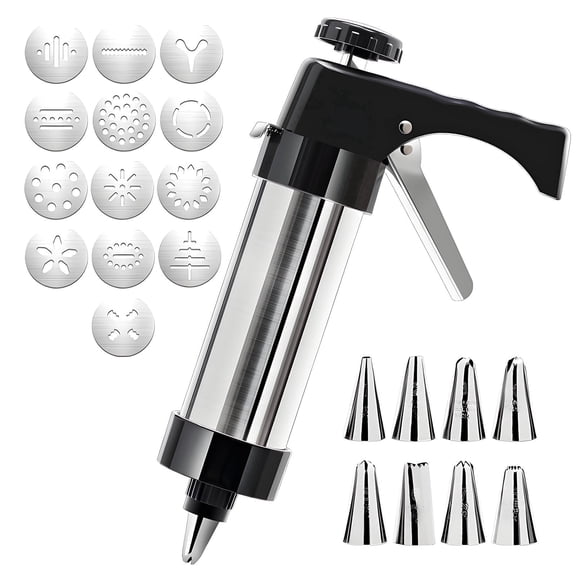 Stainless Steel Cake Frosting Kit Cake Decorating Tools For Cream And Frosting Includes 13 Flower Tips And 8 Nozzles Baking Tool For Cake Cookies