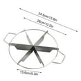 thumbnail image 1 of Stainless Steel Cake Divider Circular Pizza Layered Cutter for Home Baking, Durable and Safe Kitchen Tool, 1 of 5