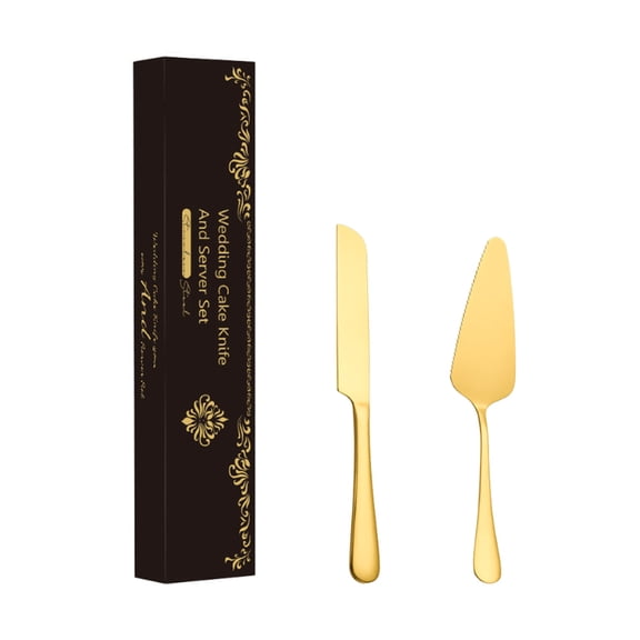Stainless Steel Cake Knife Set Bread Knife Set, Pizza Spatula Serving Set Mirror Polished Knife Set, Durable Rust Resistant Cake Knife Set For Dessert Bread Cheese Cutting Tool