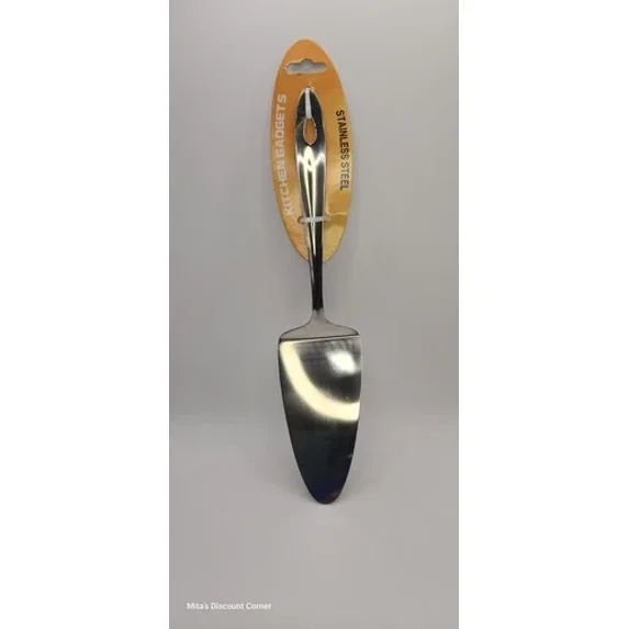 Stainless Steel Cake Server – 10.5" With Hanging Top (63G)