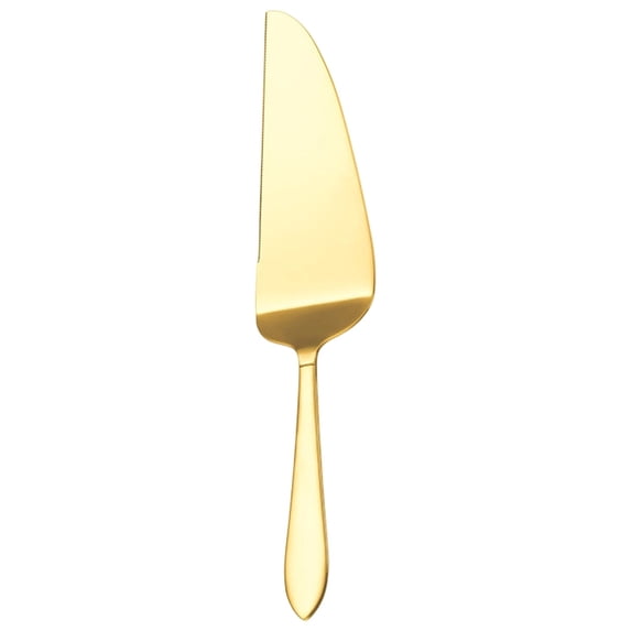 Stainless Steel Cake Server, Cake Pie Server, 2 In 1 Cake Cutter Server, Cake Cutter for Wedding, Thickened Dessert Slicing Tool, Non Stick Dessert Serving Knife, Pizza Pastry Cake Slicer,Gold