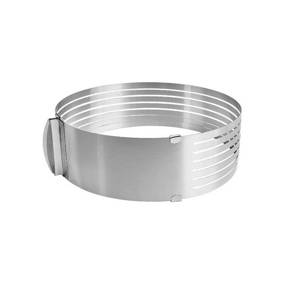 Stainless Steel Cake Slicing Accessories for Cutting Layers-Adjustable Cake Slicer-Mold Healthy Baking Tool for Kitchen