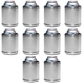 thumbnail image 1 of Stainless Steel Can Coolers Set of 10, Bulk Pack - Great for Beer, Soda, Other Beverages - Silver, 1 of 5