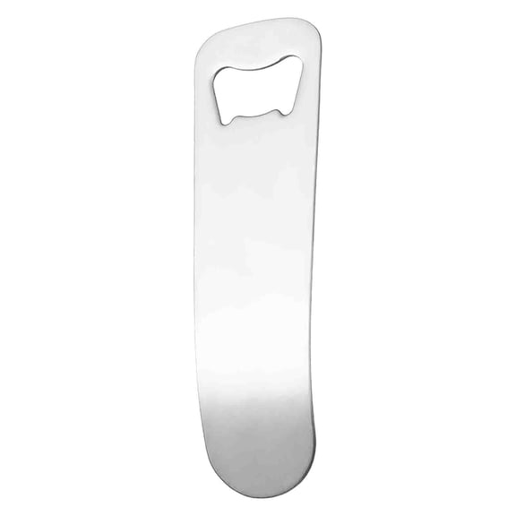 Stainless Steel Can Opener for Home Bar and Party Buddies - Bar Accessory for Effortless Opening and Pouring, 13cmx3.6cm, Silver
