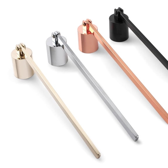 Stainless Steel Candle Fire Extinguisher Home Long Handle Candle Snuffer Shade