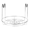 thumbnail image 1 of Stainless Steel Canning Rack with Handles, 11.7X8.4 Inches Jar Lifter for Regular & Wide Mouth Mason Jars, Foldable Canner Rack for Boiling Water Bath, Durable & , 1X Stainless Steel Canning Rack, 1 of 2