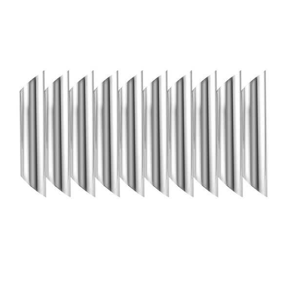 Stainless Steel Cannoli Molds - 5x1 Inch, Non-Stick, Reusable, Seamless Design for Baking Desserts and Appetizers