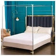 thumbnail image 1 of Stainless Steel Canopy Mosquito Net Stand,Outdoor Indoor Play Tent Frame,Thick Spiral Bed Bracket with Metal T-Bar for Single/Double/King Size Bed, 1 of 5