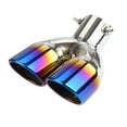 thumbnail image 1 of Stainless Steel Car Exhaust Tip Decoration with Unique Design, Easy Installation, Durable and Scratch-Resistant, Enhance Vehicle Style and Personalization, 1 of 5